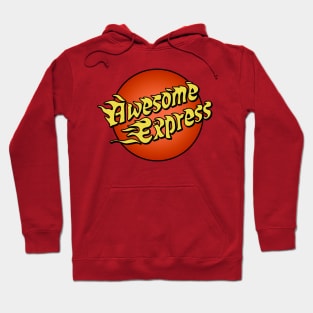 Express Shipping flaming logo Hoodie